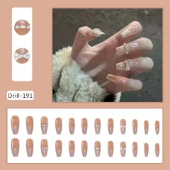 Wear Nails Red Glitter Christmas Nail Art - Drill191 - View 1