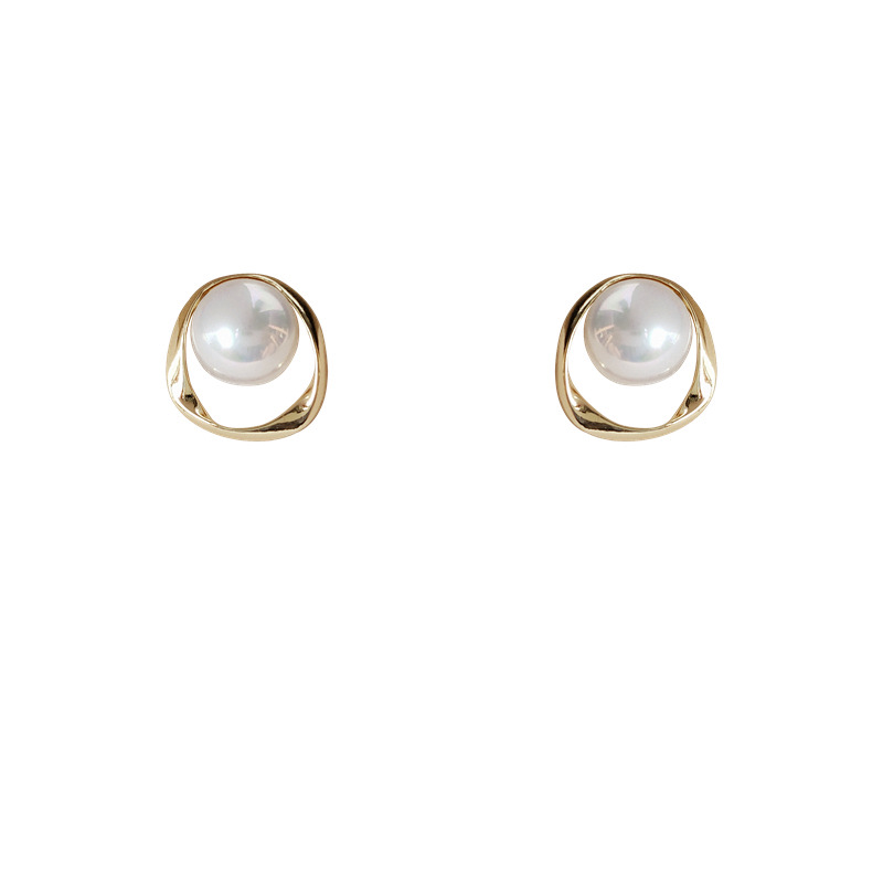 Title 3, Moda feminina temperamento prata orelha studs b...