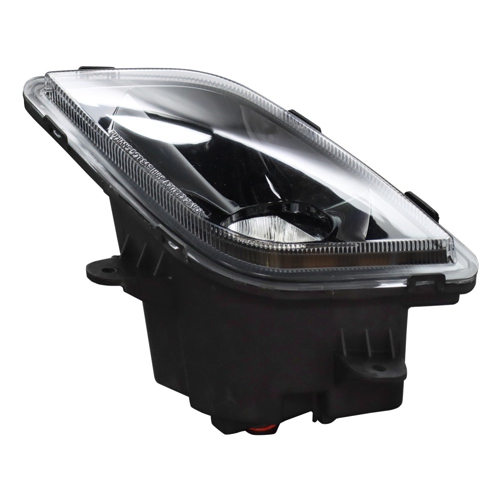 Pair Fog Lights Compatible With 2018-2024 Freightliner Cascadia Fog Lamps Black LED Projector 3