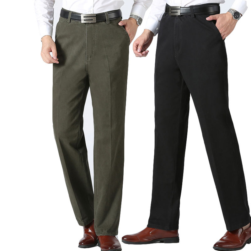 Title 6, Pantalones casuales de nueve puntos para hombre...