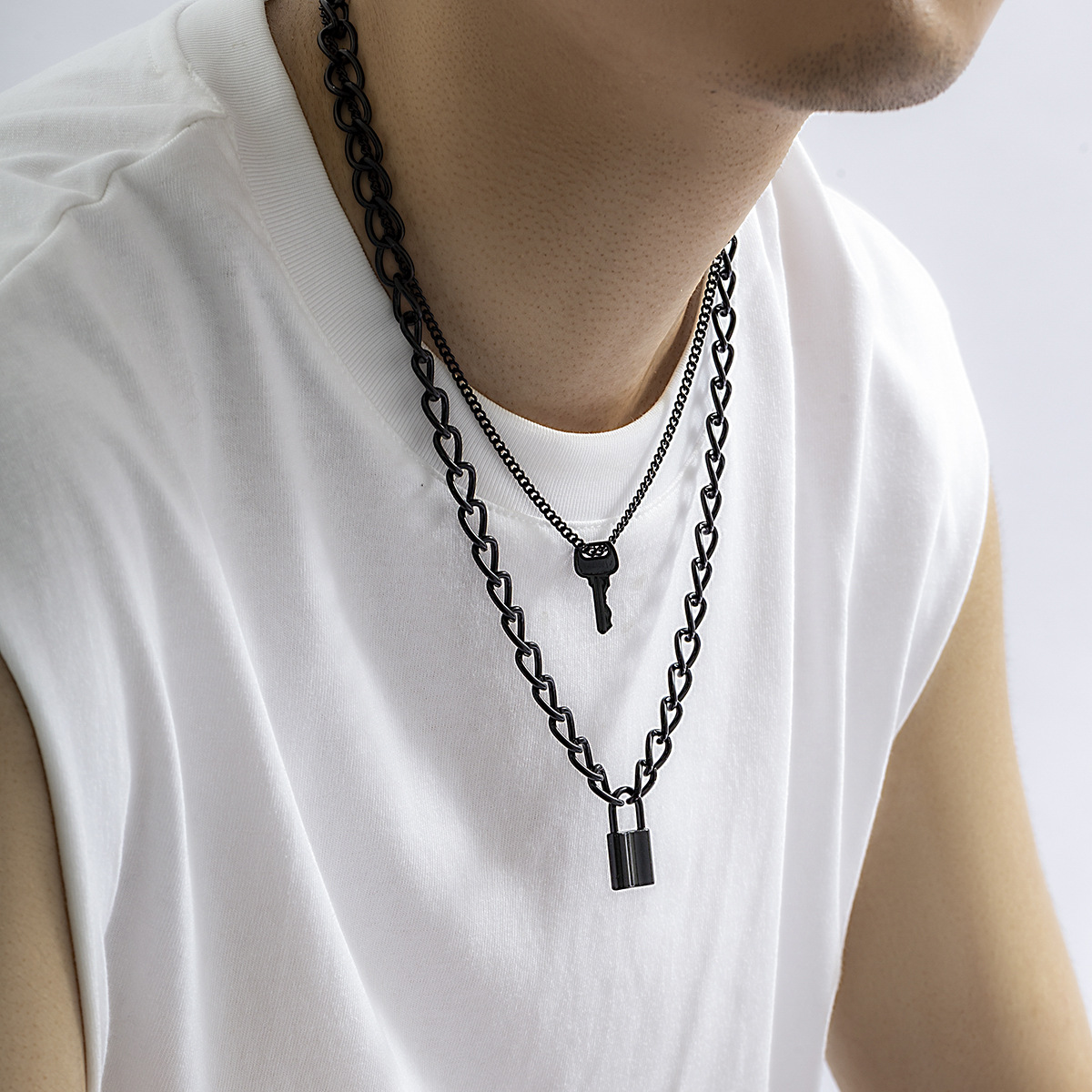 Collier Cadenas Clé — vue 4