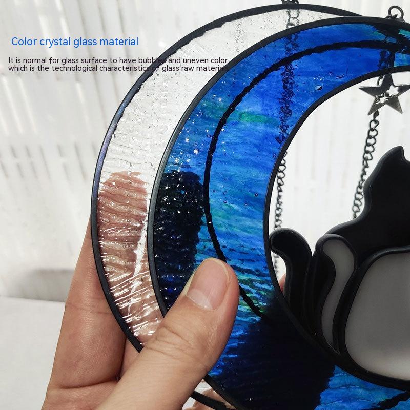 Title 3, Moon XINGX Dog Creative Color Water-wave Glass ...