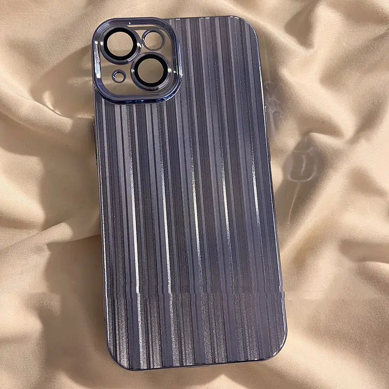 Solid Color Electroplated Mobile Phone Case