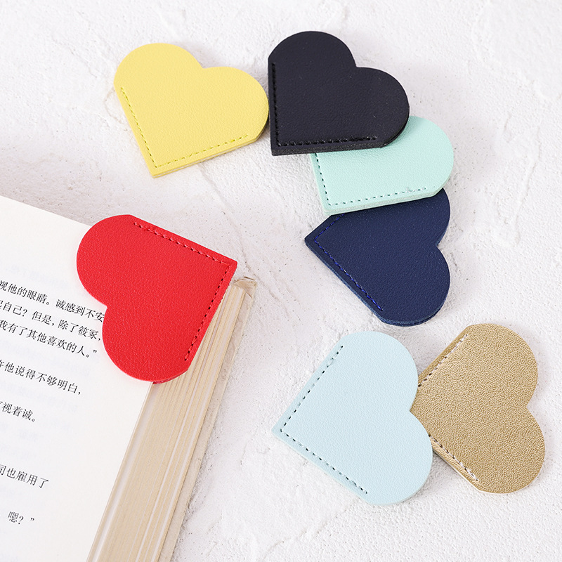 Title 4, Mini-portable Gift Heart-shaped Book Page Clip ...