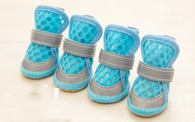 Dog Shoes Small Dog Teddy Pet Blue - Shop at LoveMi