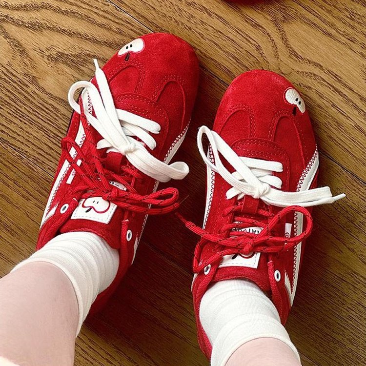 Lace-Up Low-Top Sneakers, picture 4 of 4