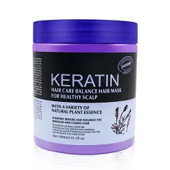 Lavender Non-Steamed Hair Care Nutrition Hair Mask Multi-Effect Repair Manic Soft Hair Treatment Skin care lotion - 1000Ml Purple Lavender - View 1
