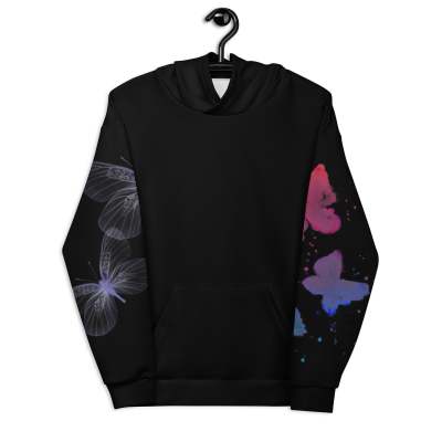 Fashion Casual Printing Hooded Long Sleeve Sweater