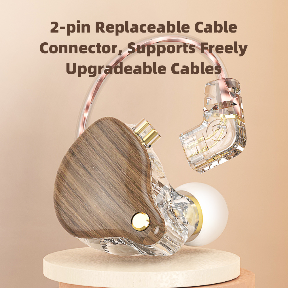 Sports Music Earphones With Microphone Cable