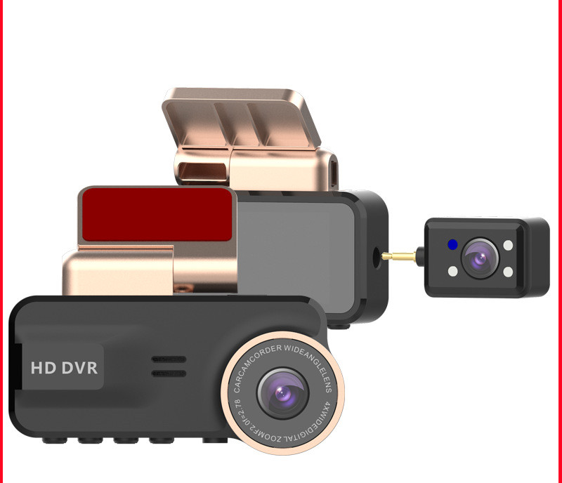 Mini HD Front And Rear Dual Lens Driving Recorder