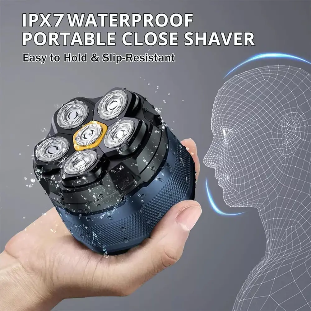 6D Electric Head Shaver
