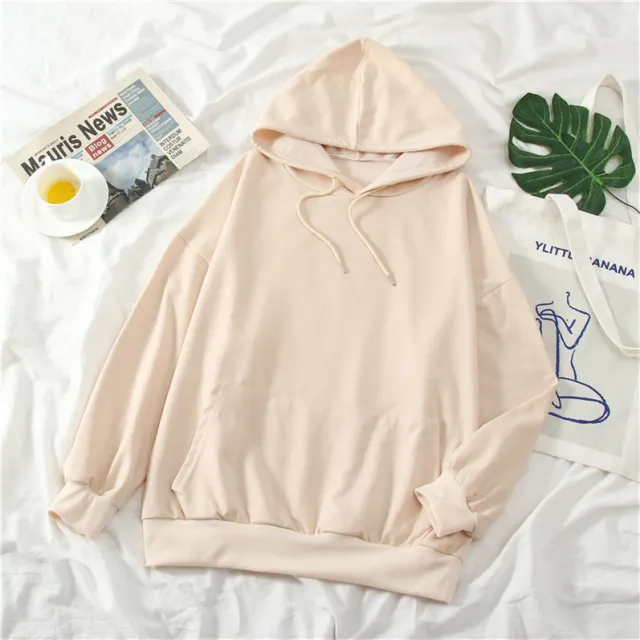 Thin Hooded Sweater Women Winter Plus Velvet Thick Coat On Clothes X - Shop at LoveMi