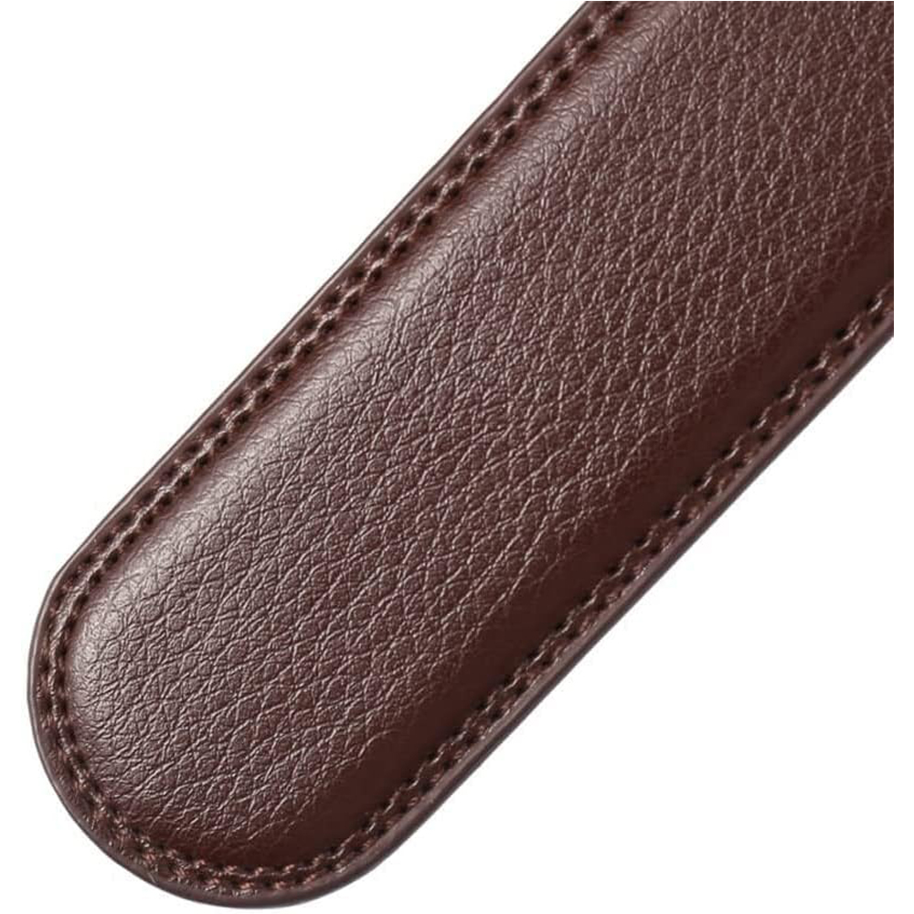 Men Belt Leather Belt For Men With Anti-Scratch Buckle Control Design For Formal Work Or Casual — foto 12