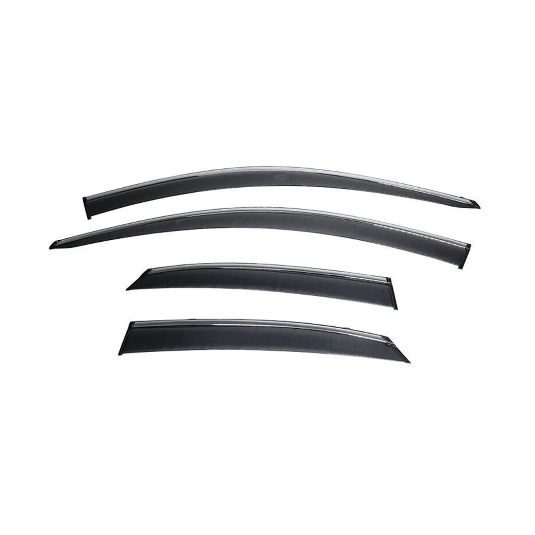 Fits 15-21 Lexus NX200t AZ10 Window Visors Rain Sun Guard Vent W- Chrome Trim — foto 3
