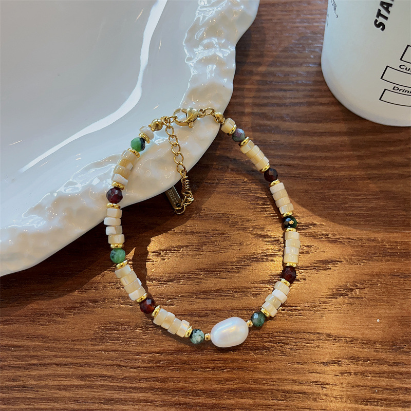 Title 2, Bohemian Vater String Pearl Necklace