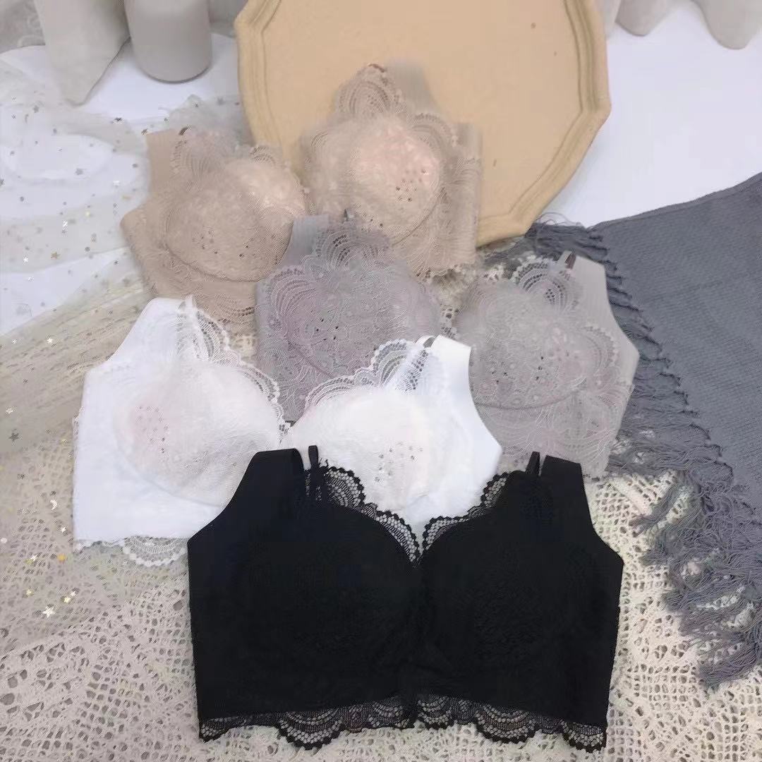 Title 5, Reggiseno in pizzo arricciato, per seni grandi ...