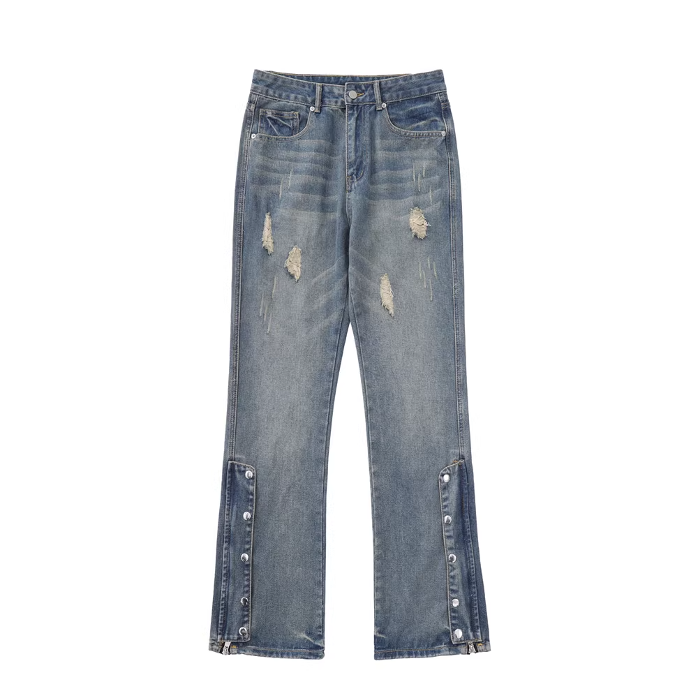 Title 1, Jeans da uomo con spacco e zip Vibe High Street...