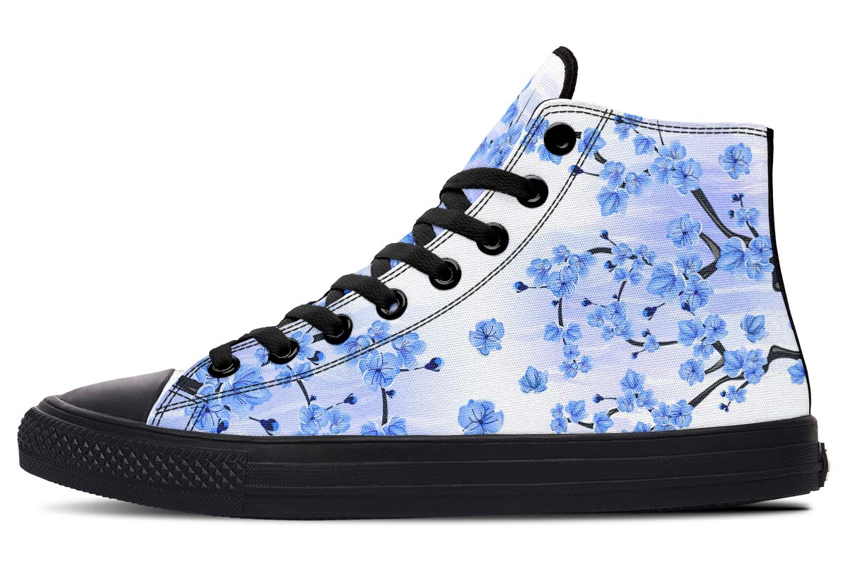 Printed Couple High-top Canvas Shoes