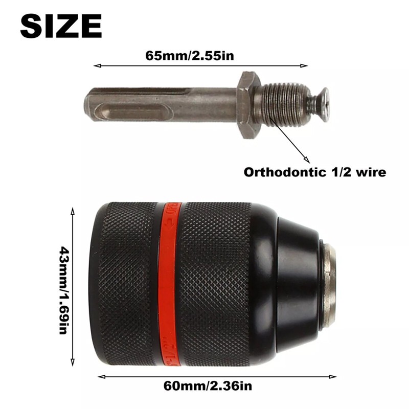 SDS Adapter Keyless Chuck For