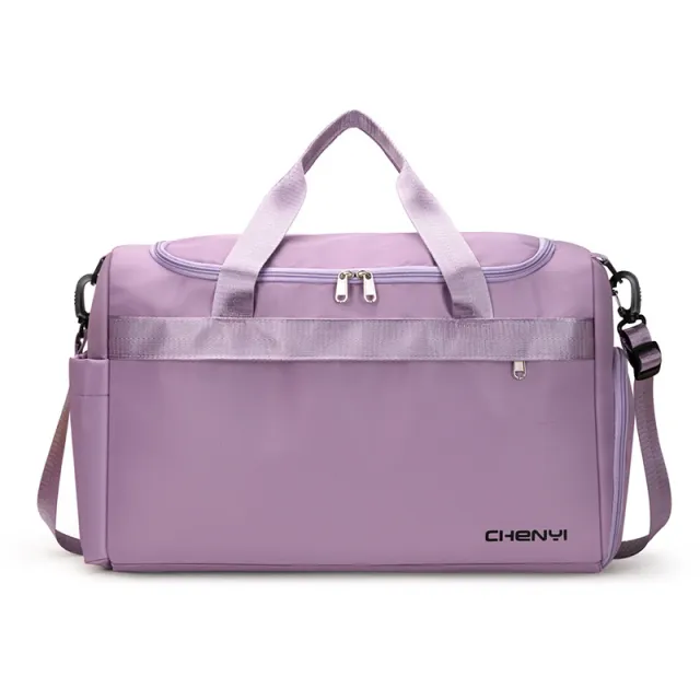 New Swimming Large Capacity Cylinder Travel Gym Bag Purple - Shop at LoveMi