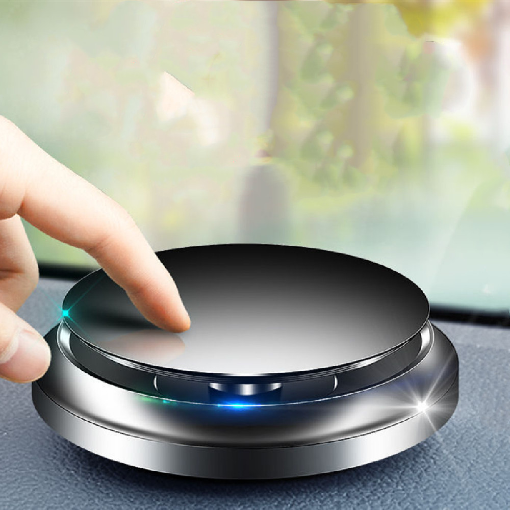 Flying Saucer-shaped Car Perfume Metal Base Solid Balm - Image 10