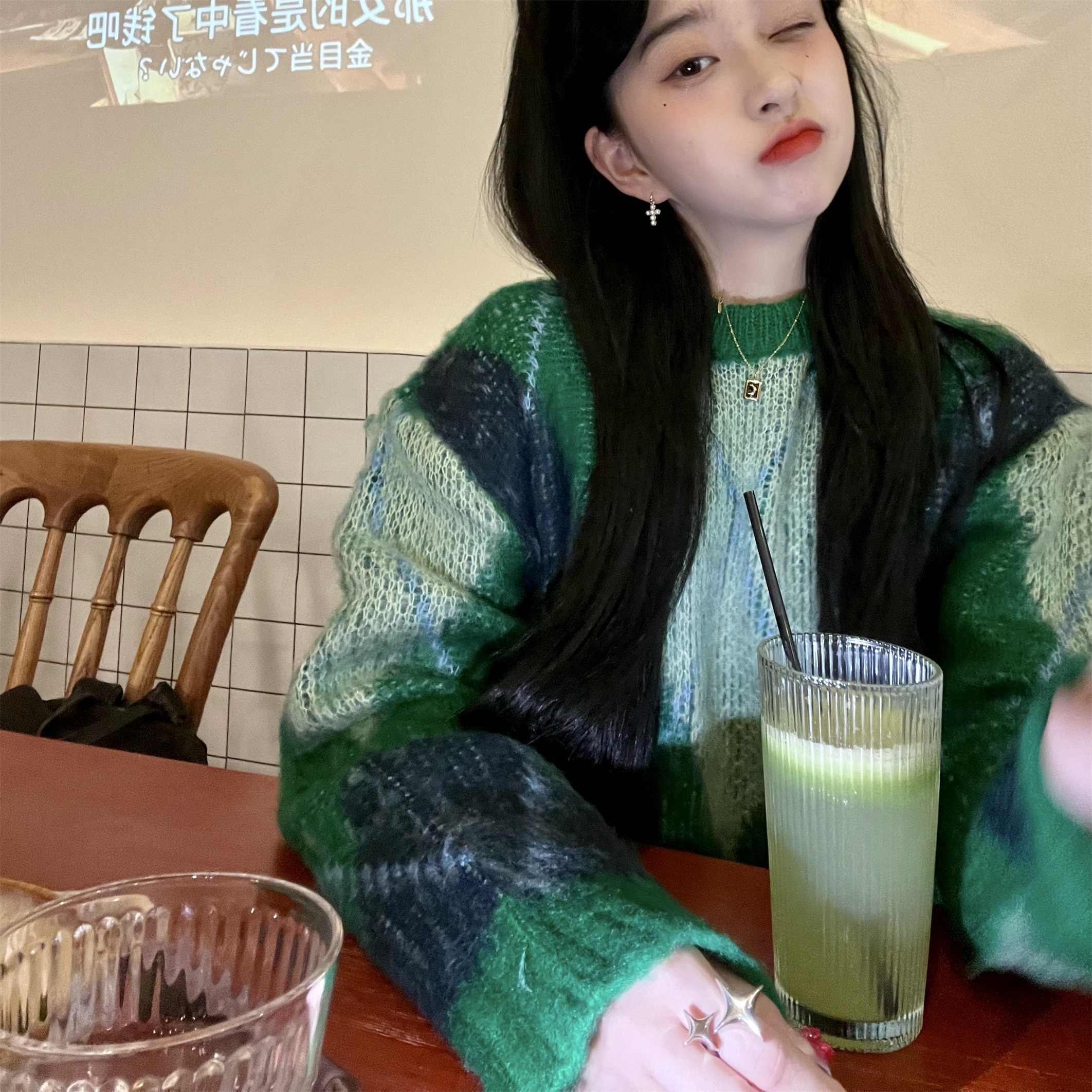 Spring Loose And Lazy Style Korean High-end Design Sense Is Small