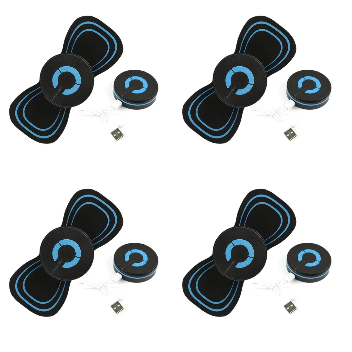 Мини-массажер, умная наклейка для массажа шейного отдела позвоночника