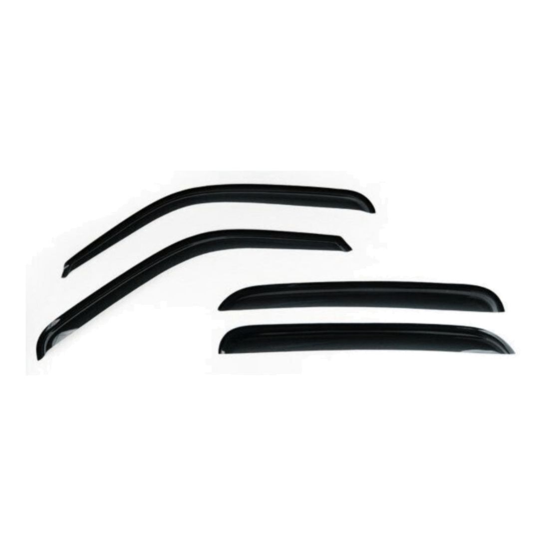 For Cadillac Chevrolet GMC Crew Cab Window Visors Sun Vent Rain Guard