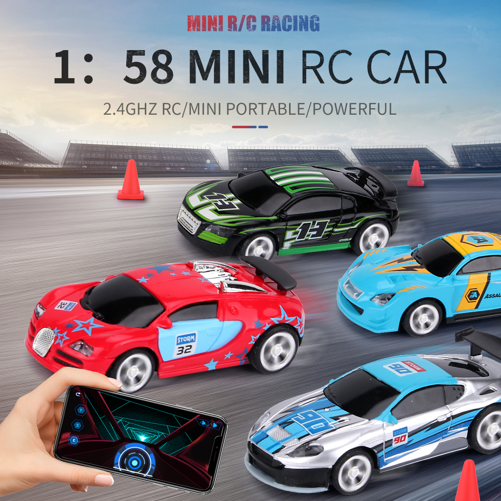 Children's Toy Mini Wireless Remote Control Racing Car
