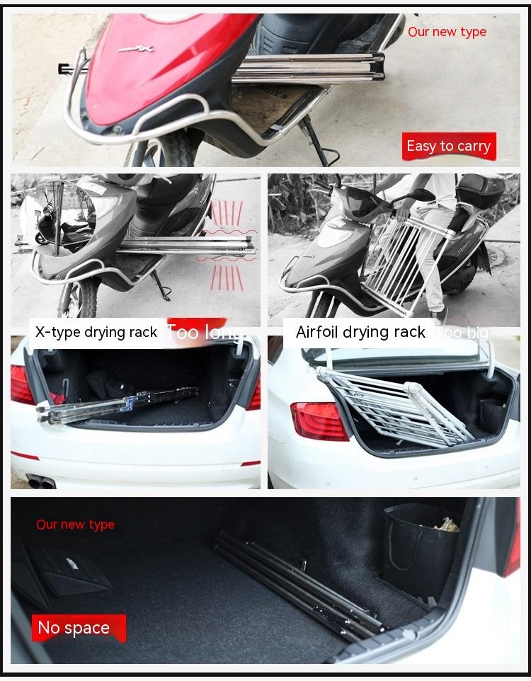 Removable Clothes Hanger Foldable And Portable Clothes Rack Selling Display Shelf Floor
