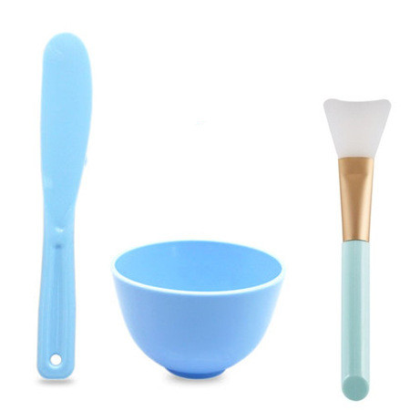 Silicone Mask Bowl Brush Meter Stirring Stick Soft