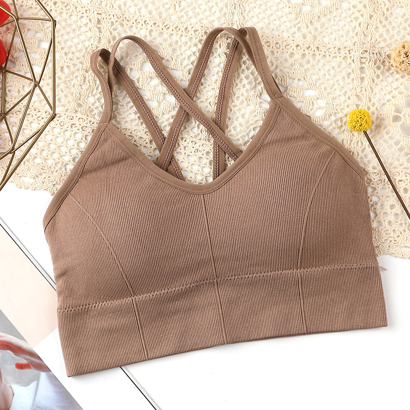 Title 1, Sexy U-shaped Back, Double Shoulder Straps, Cro...