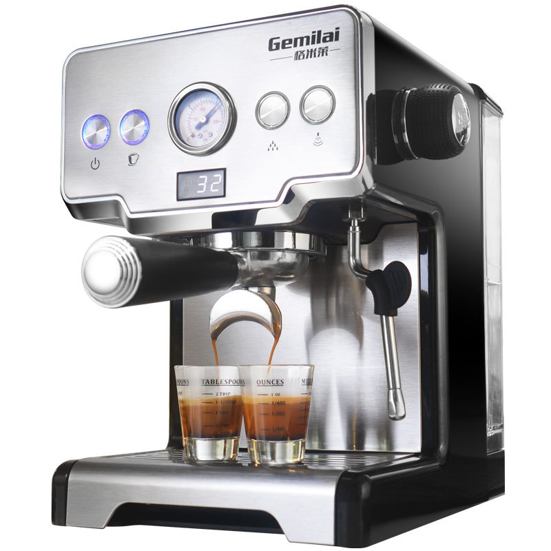 Italian Coffee Machine Small Manual Semi-automatic Steam