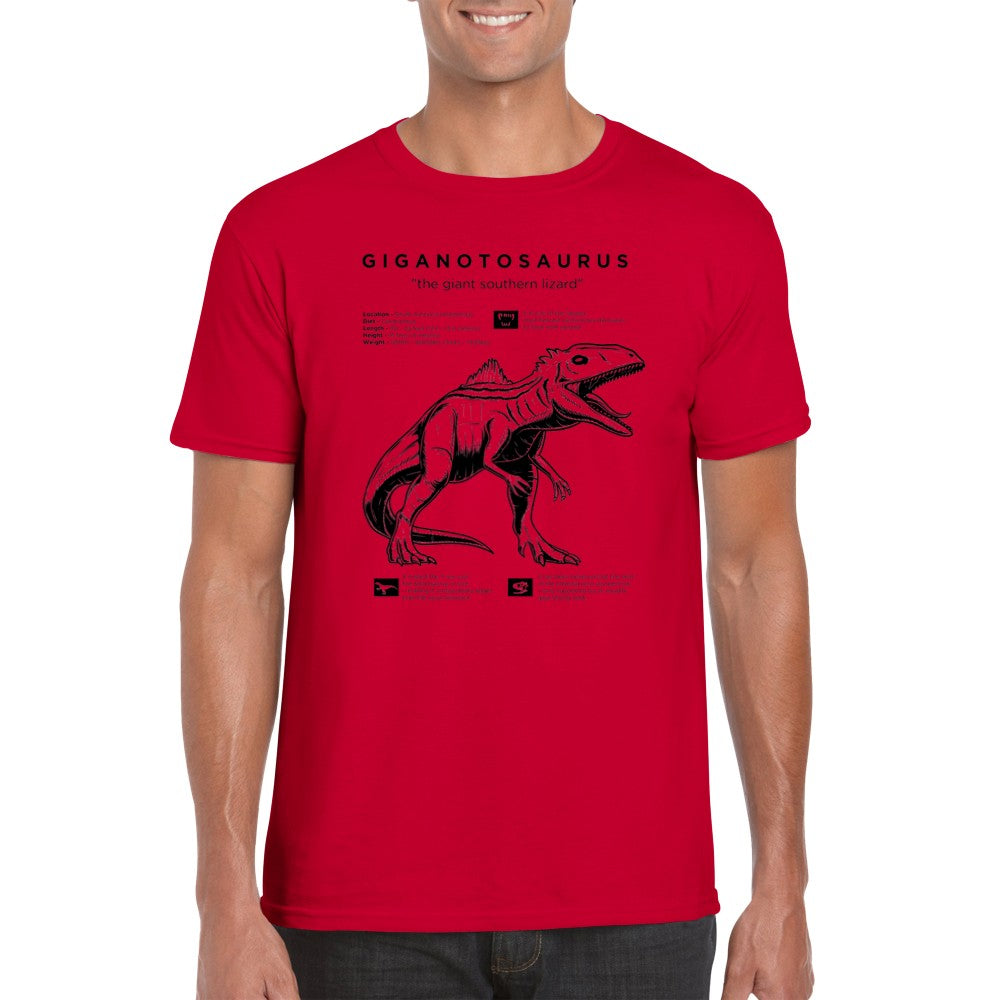 Title 2, Giant Dinosaur Unisex T-shirt voor dino-liefheb...