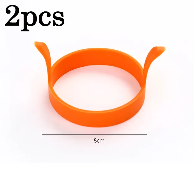 Silicone omelet - Orange.2Pcs