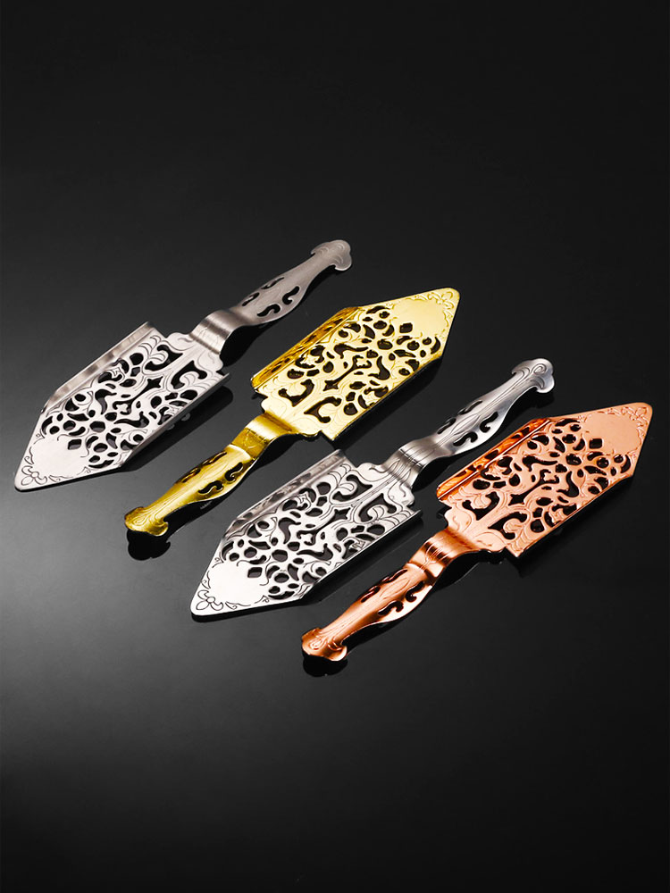 Stainless Steel Hollow Sugar Filter Spoon