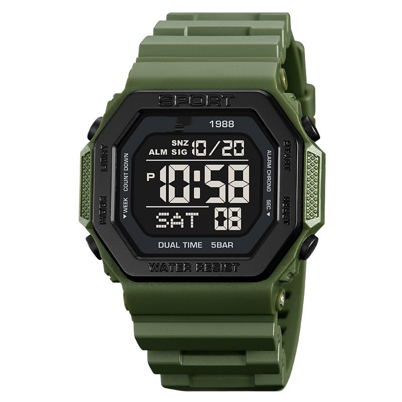 Outdoor Electronic Watch - Usage in Nature
