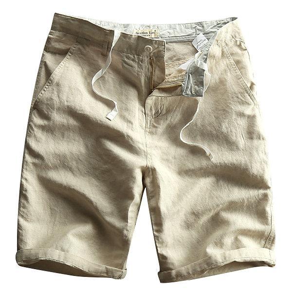 Title 3, Losse casual heren linnen shorts, vijf punten l...