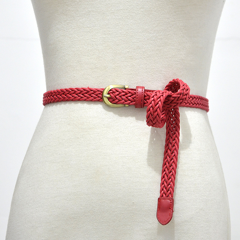 Title 1, Classic vintage wax rope braided thin belt