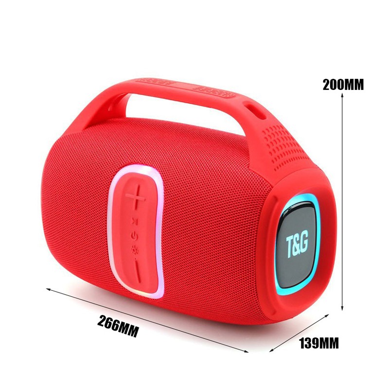 Portable Speakers With Dynamic Colourful LED Lights Bluetooth Speaker For Home — image 2
