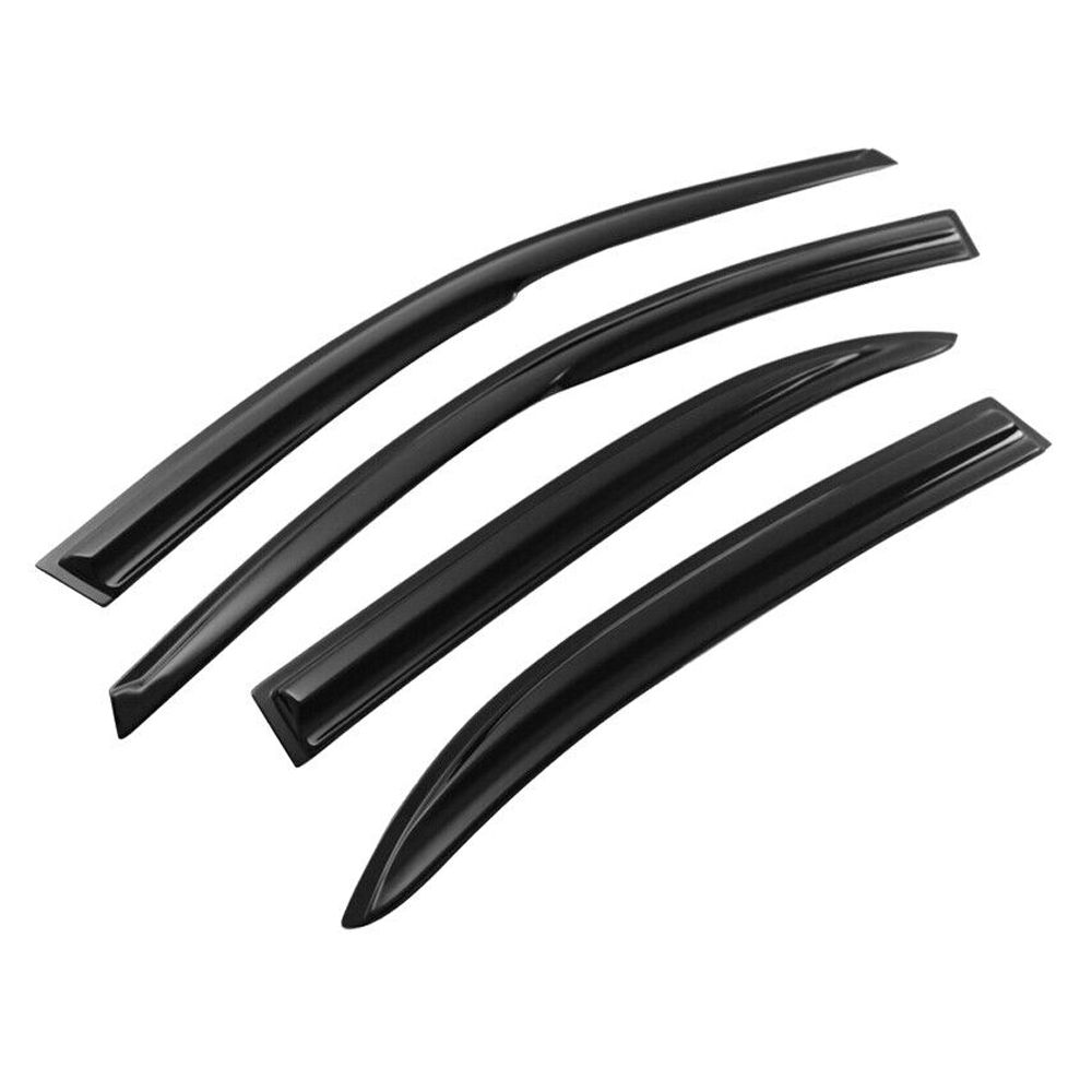 For T Oyota 03-08 Corolla Sedan 4DR Mugen Style Window Visors Rain Sun Guard Vent
