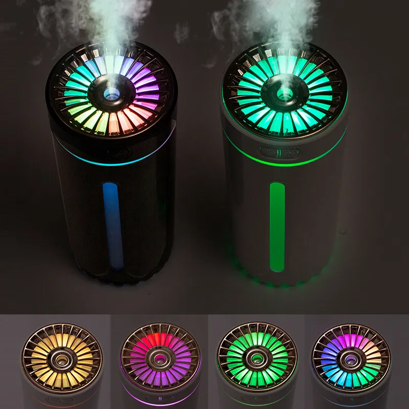 Wireless Air Humidifier Colorful Lights Mute Ultrasonic USB Fogger Diffuser Purifier 800mAh Rechargeabl Cool Mist Maker For Car – image 5