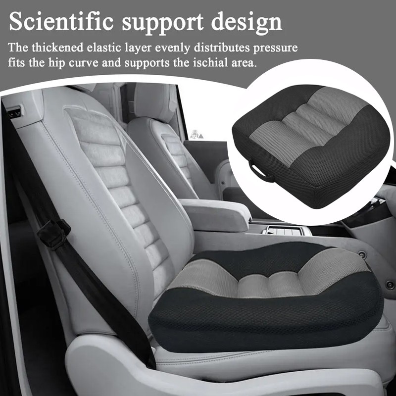 A Dult Car Booster Seat Cushion Posture Heightening Height Boost Mat Pads — image 3