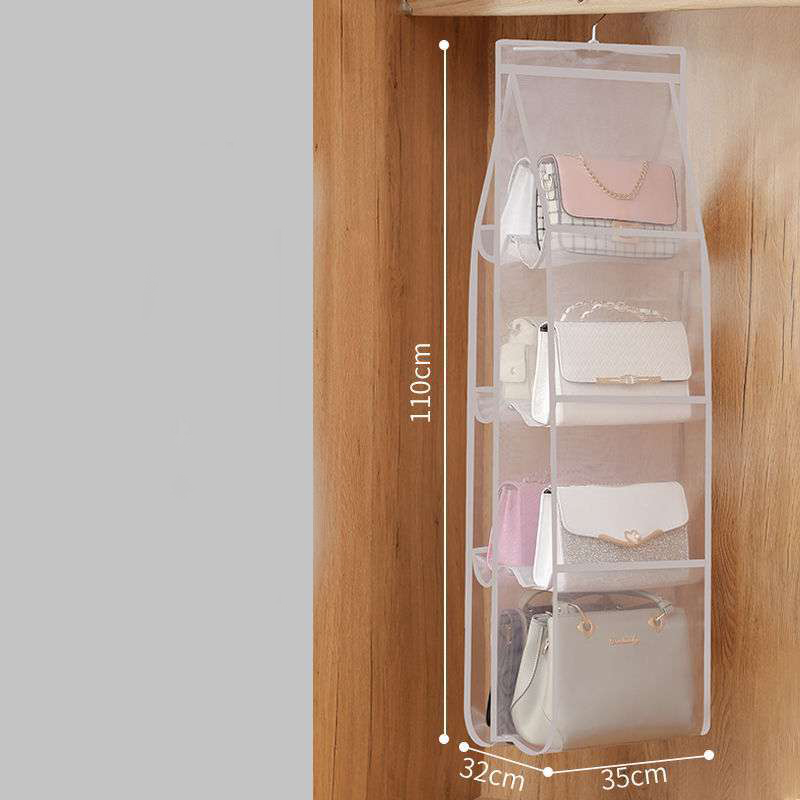 Hanging Storage Artifact In Double sided Three dimensional Dormitory Wardrobe Grey - Shop at LoveMi