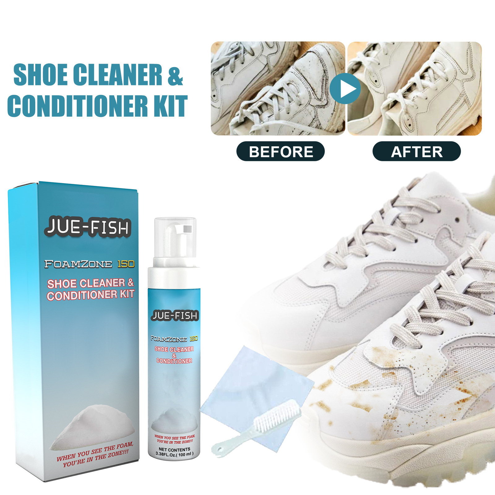 Shoes Cleaning Repair Set Portable Brightener - Image 2