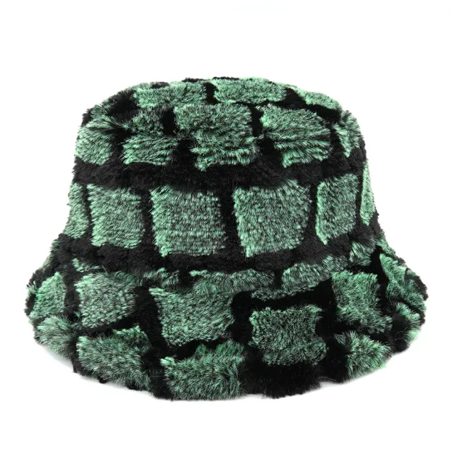 Trendy Sunshade Warm Plain Basin Hat Green - Shop at LoveMi