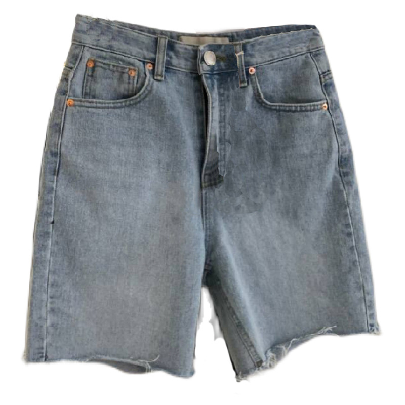 Women's Loose Casual Five-point Denim Shorts