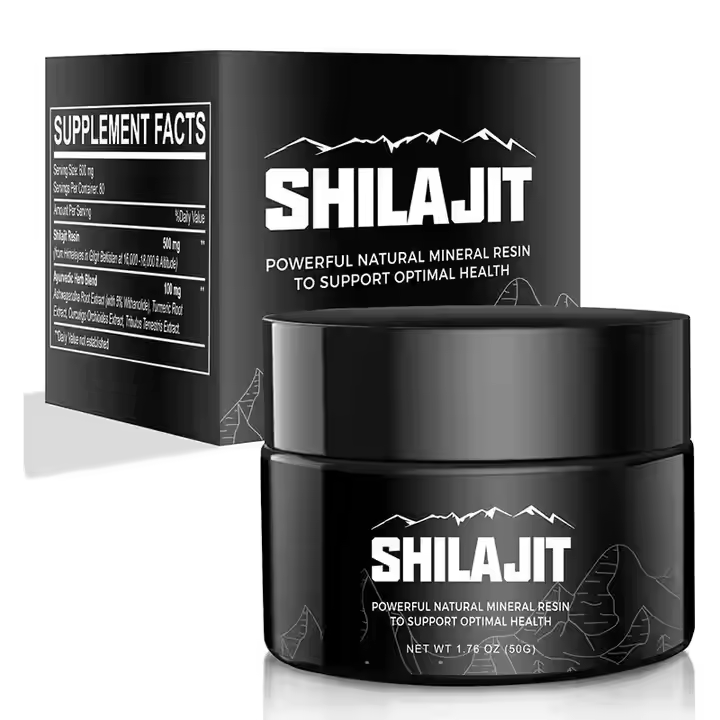 Pure Himalayan Shilajit Resin Gels With Fulvic Acid For Adults Energy Boost Mineral Support 50g 50G - Shop at LoveMi