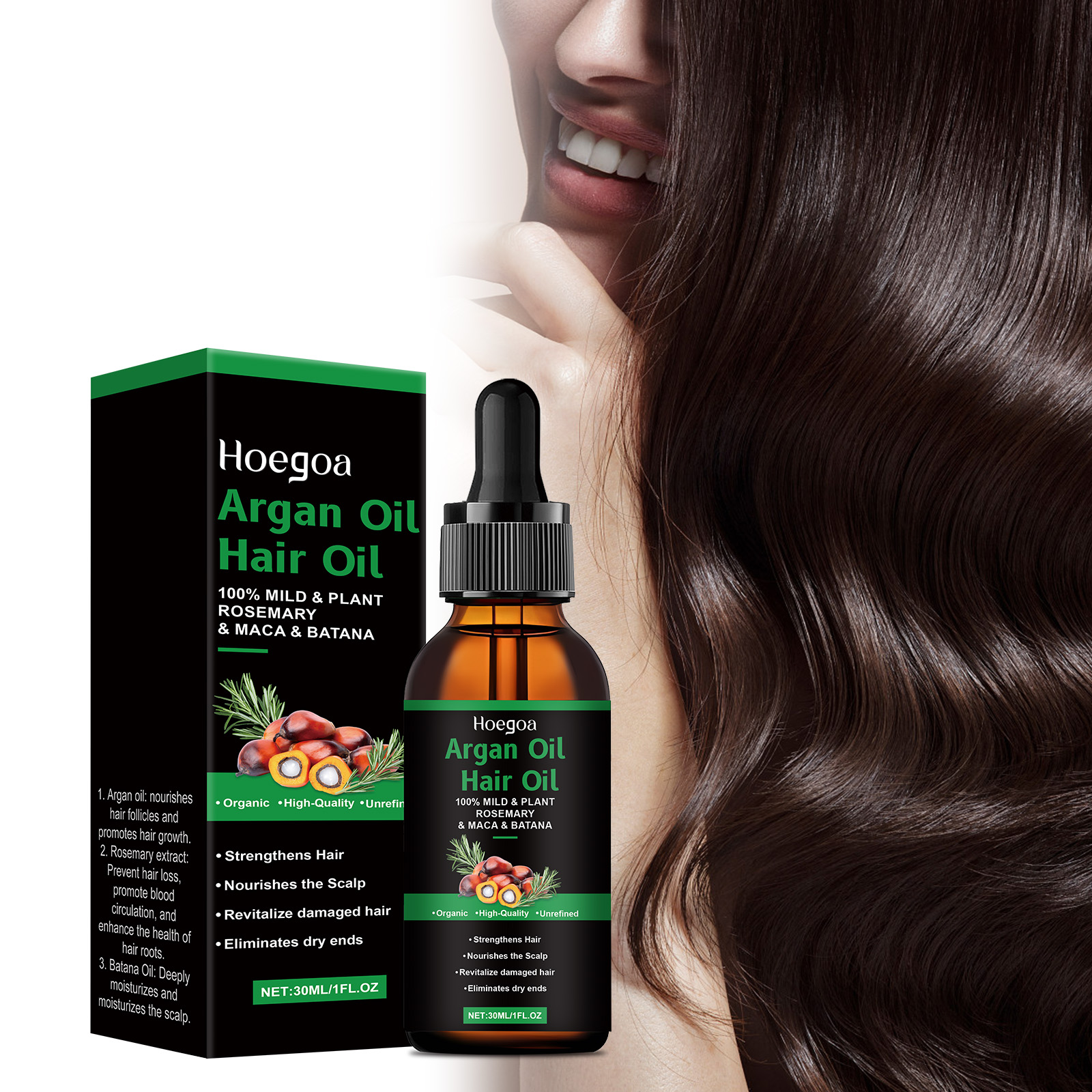 Alternative view of Moroccan Argan Hair Oil