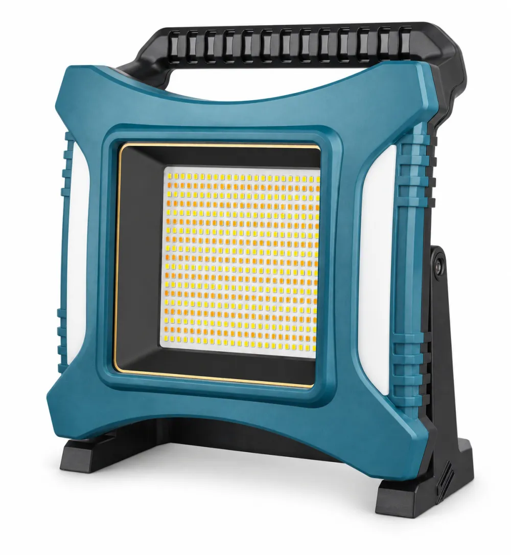 Rechargeable Type C Batteryversion 18650 W8142 2 Wholesale Supply 6500mAh Battery LED Flood Light 437